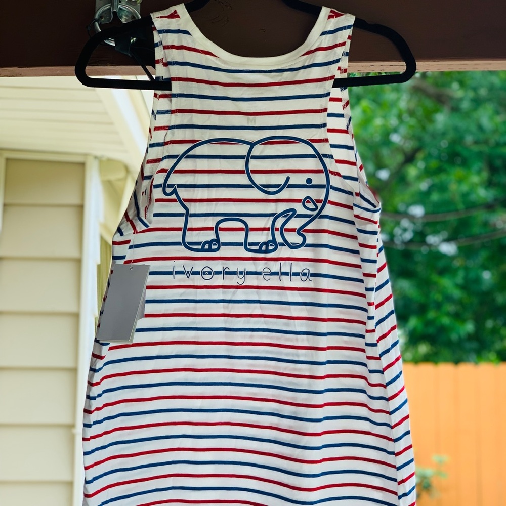 NWT Ivory Ella Tank Dress 🐘